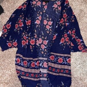 Western Floral duster